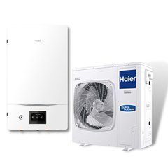 Тепловий насос повітря-вода Haier Super Aqua Split HU102WAMNA/AW102SNCHA 1