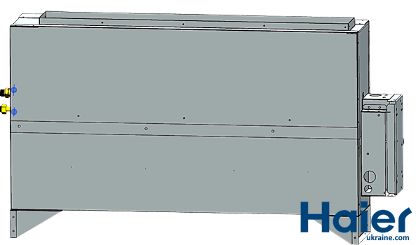 Скрытый напольный внутренний блок мультизональной системы Haier AE122MLERA 1