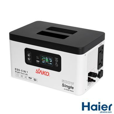 Зарядна станція All-in-one Sako Alpha ESS 500W/1000Wh 3