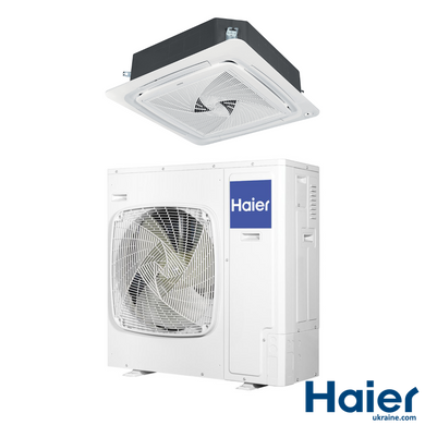 Касетний кондиціонер Haier Cassette Smart Power sensor ABH160K1ERG/1U160S2SP1FB Без підігріву -15°С 1
