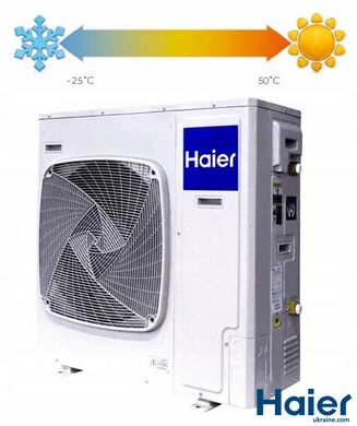 Тепловий насос повітря-вода моноблок Haier Super Aqua AU112FYCRA(HW)