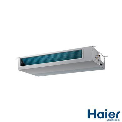 Внутрішній блок канального типу Haier Slim Duct AD35S2SS1FA(H) надтонкий низьконапірний 0-30 Pа 4